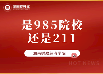 湖南财政经济学院是985还是211