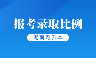 湖南专升本这些专业报考录取比例令人心碎